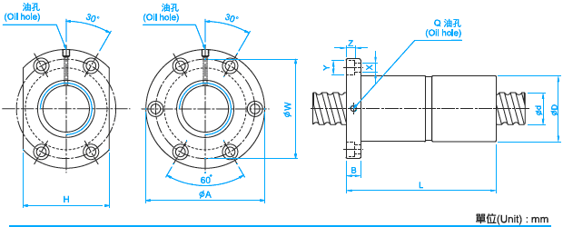 DFV8020滾珠絲桿圖 DFV8020滾珠絲桿圖